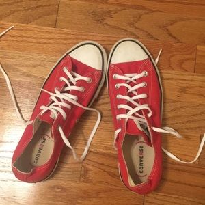 Converse low top red